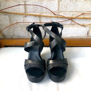 Kork-Ease Leather Wedge Sandal